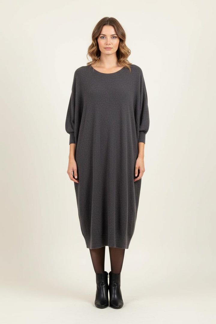Robe Pull Grise - Taille S/36 de la marque American Vintage | PARAD34597 - Vendu par Paradigme - Image 1