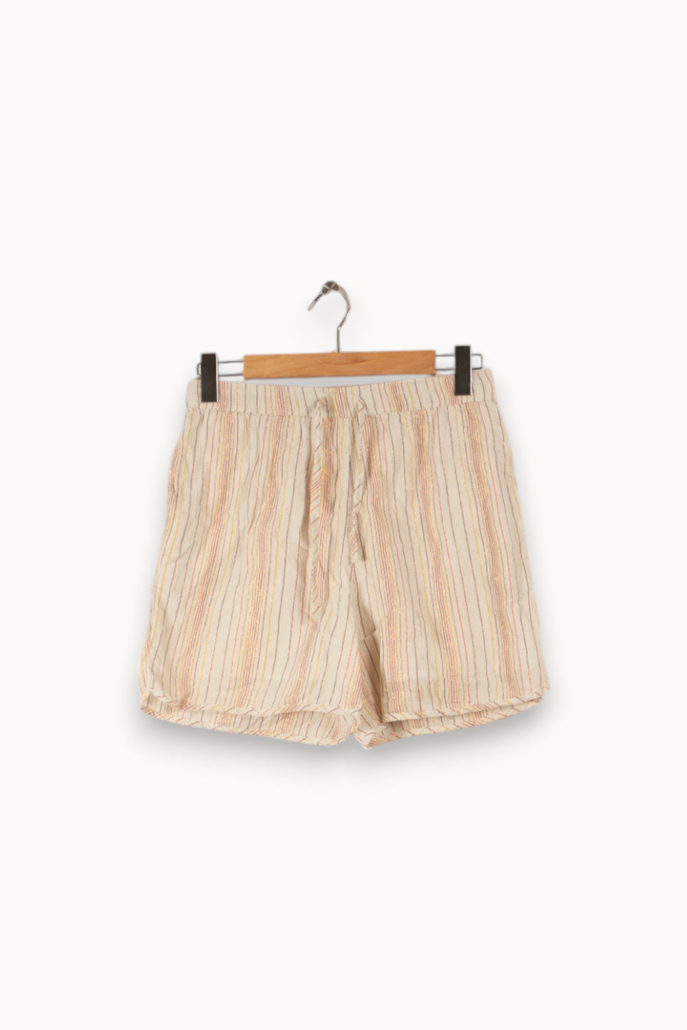 Short blanc rayé - Taille L/40 de la marque Des petits hauts | PARAD34613 - Vendu par Paradigme - Image 1