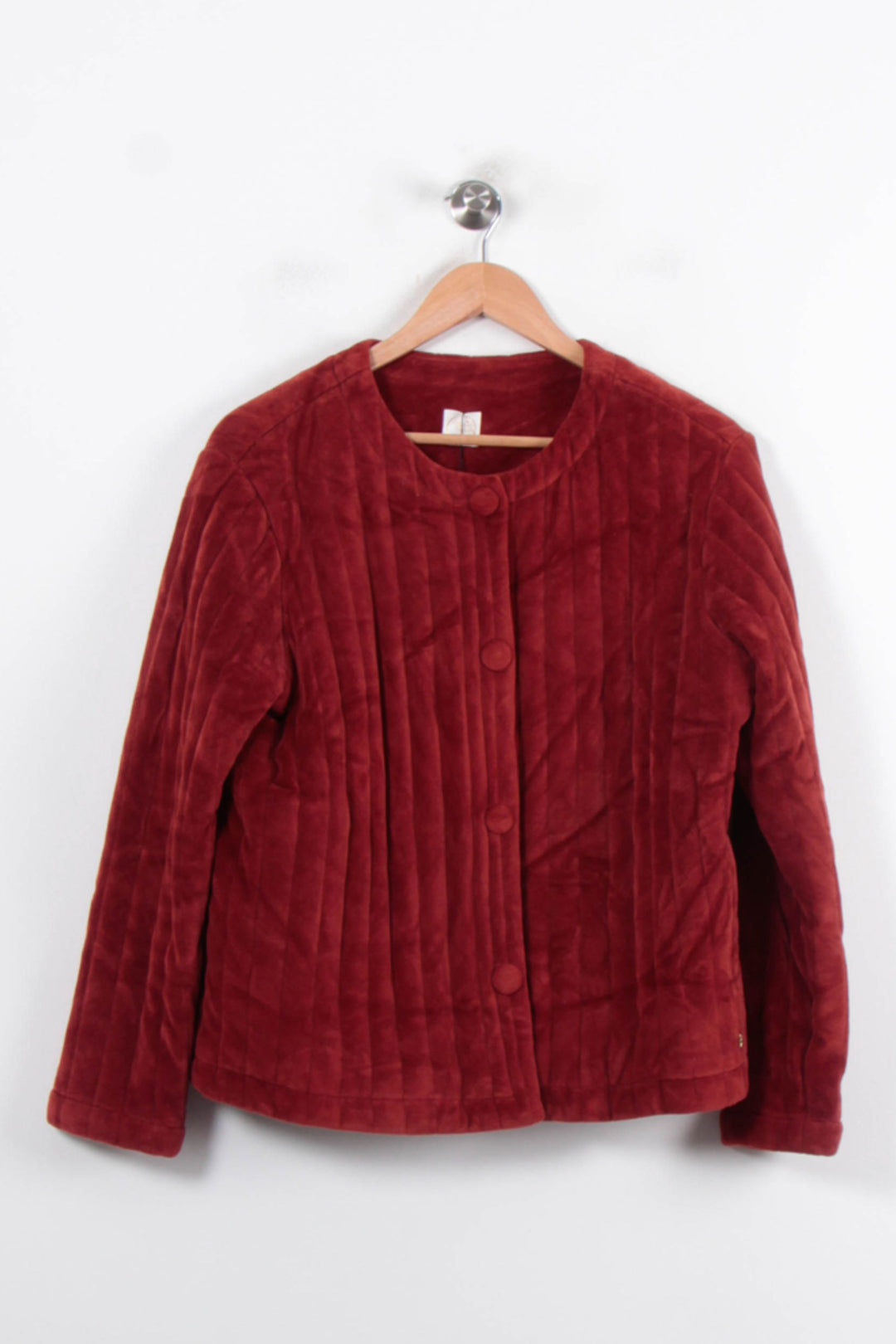 Veste Matelassée Bordeaux - Taille L/40 de la marque Des petits hauts | PARAD34614 - Vendu par Paradigme - Image 2