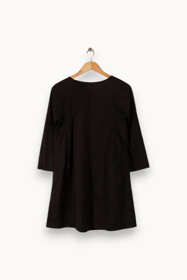 Robe noire avec détails - Taille S/36 de la marque Antik Batik | PARAD34624 - Vendu par Paradigme - Image 3