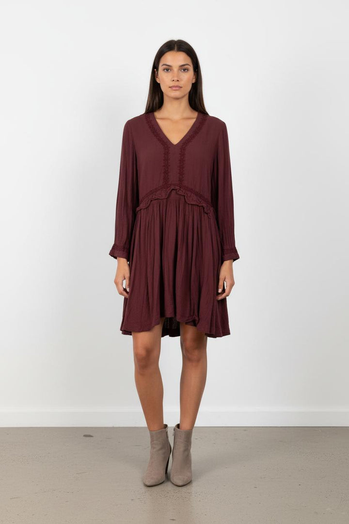 Robe violette - Taille M/38