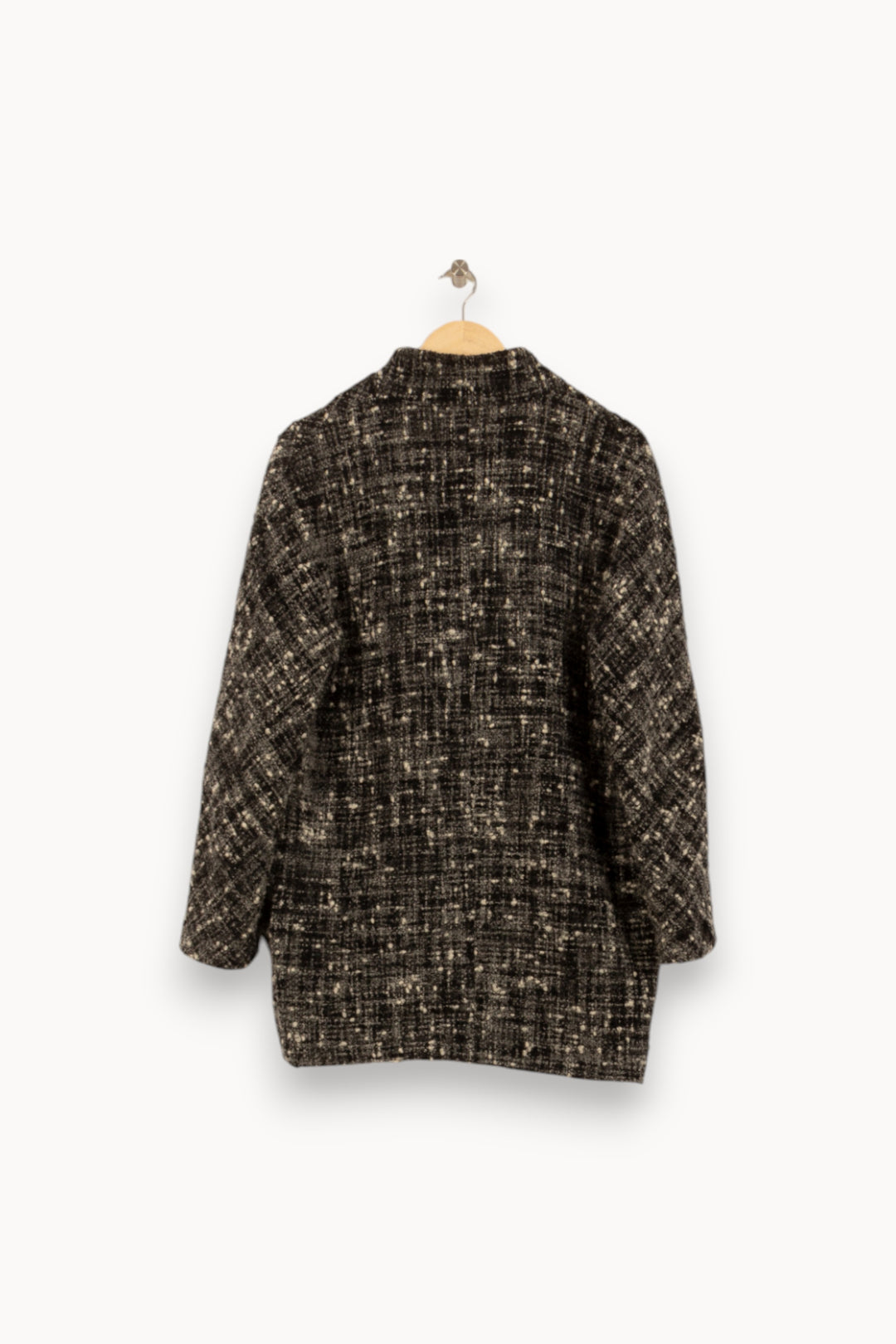 Manteau Gris et Noir - Taille XL/42 de la marque Gerard Darel | PARAD34629 - Vendu par Paradigme - Image 4