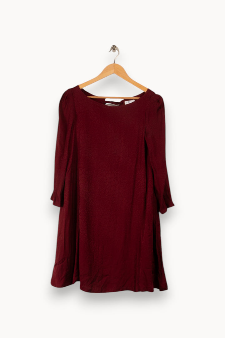 Robe Bordeaux - Taille S/36 de la marque Claudie Pierlot | PARAD34684 - Vendu par Paradigme - Image 1