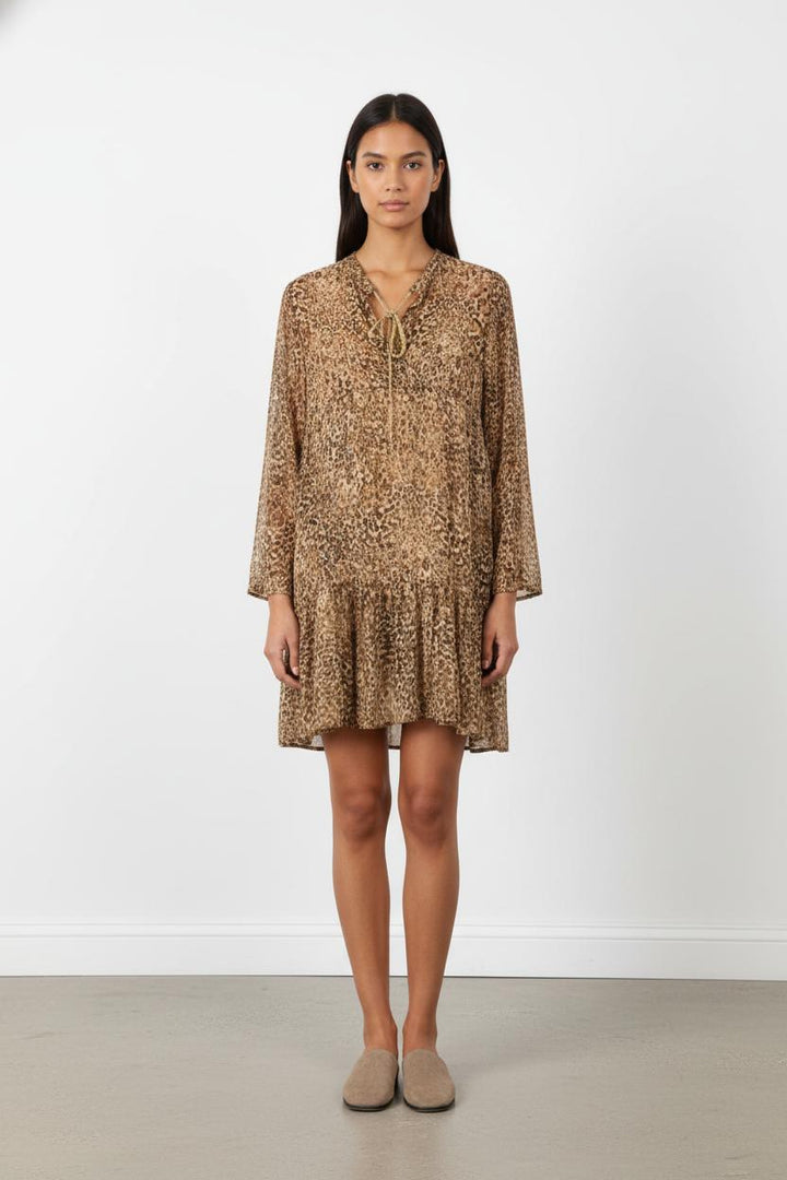 Robe beige - Taille M/38