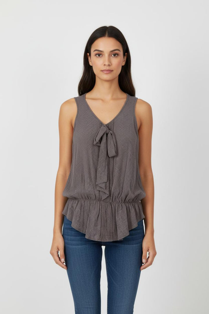 Top gris - Taille S/36