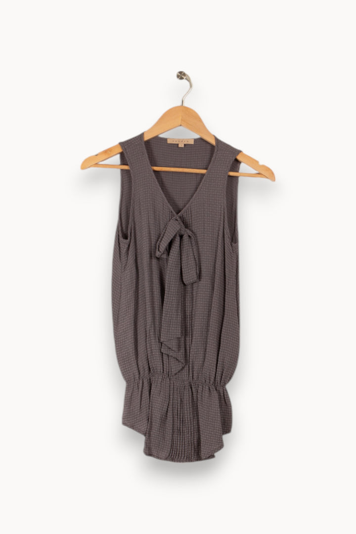 Top gris - Taille S/36 de la marque Sandro | PARAD34716 - Vendu par Paradigme - Image 1