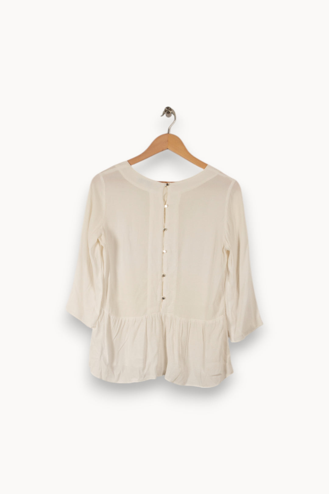 Blouse blanche - Taille S/36 de la marque Suncoo | PARAD34723 - Vendu par Paradigme - Image 3