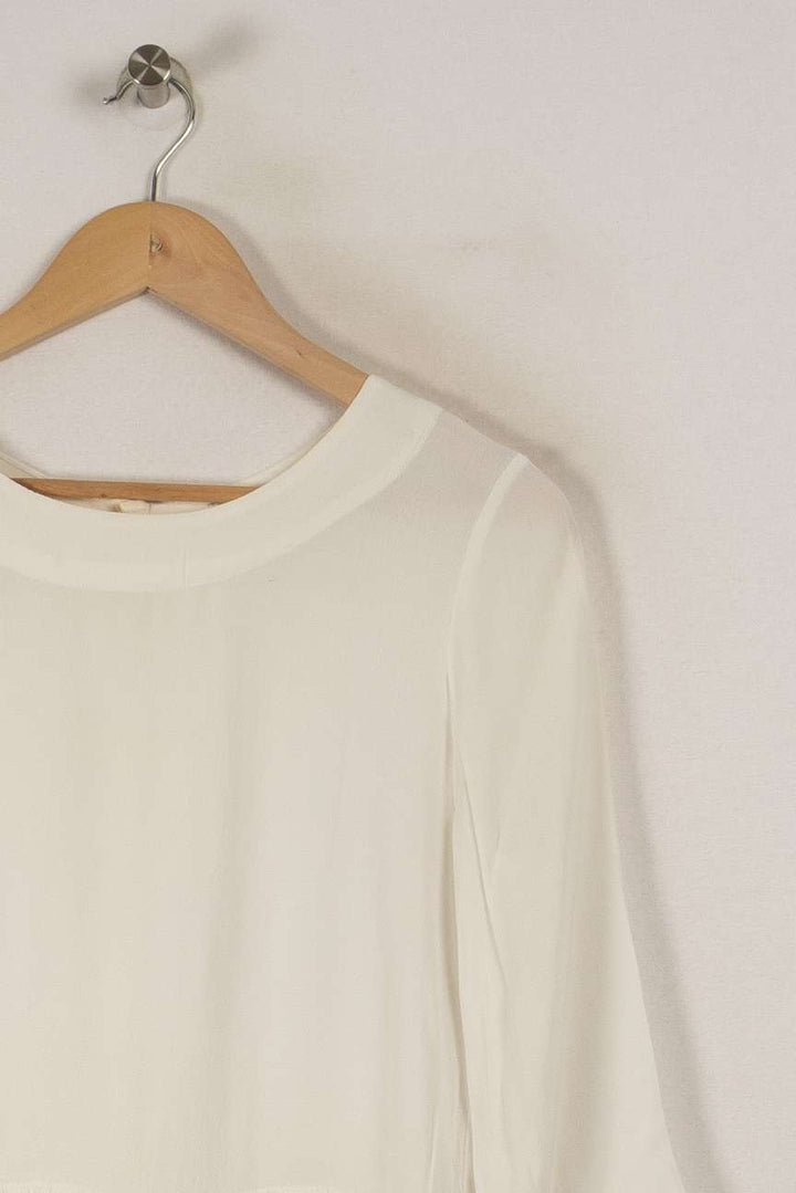 Blouse blanche - Taille S/36 de la marque Suncoo | PARAD34723 - Vendu par Paradigme - Image 2