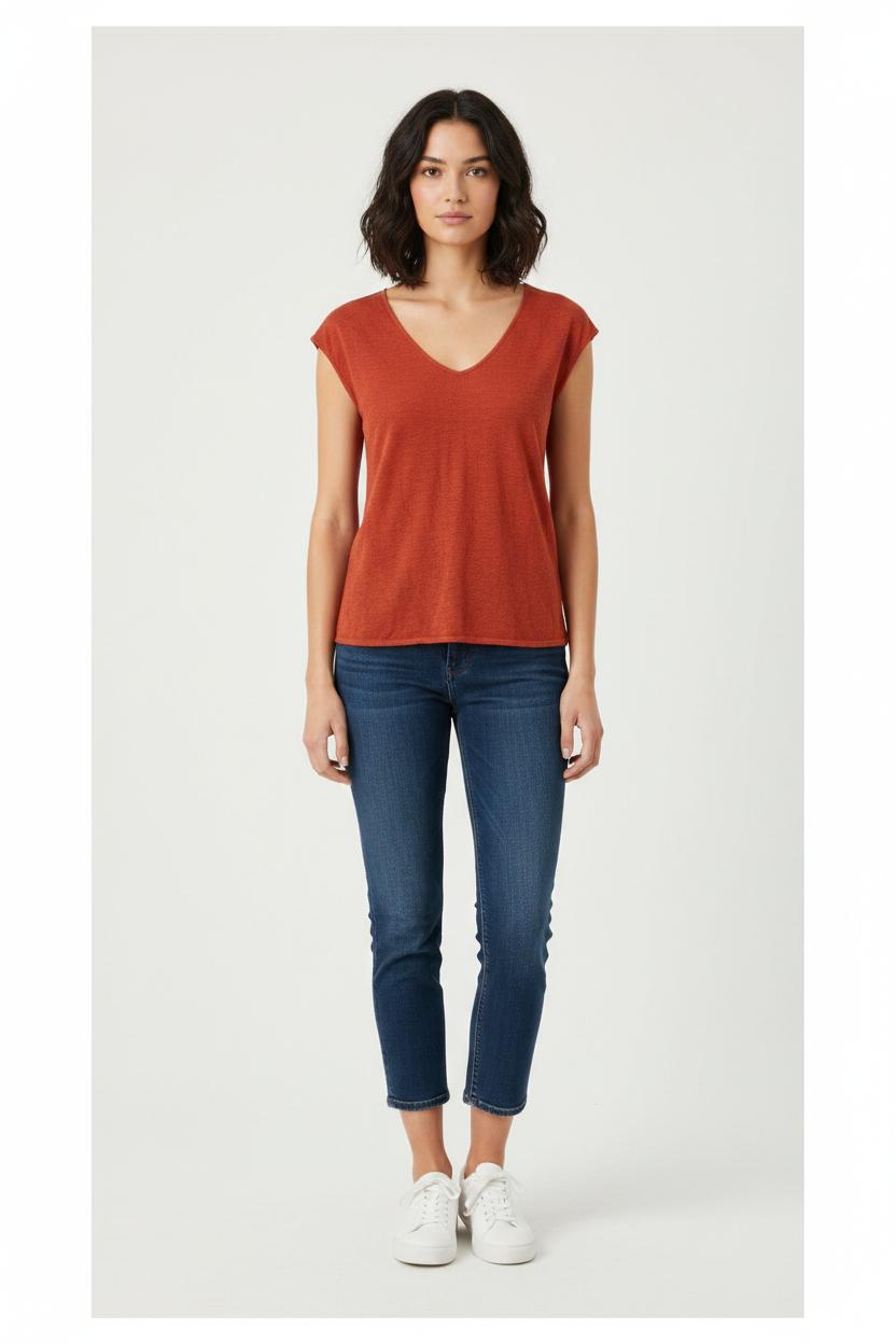 Pull marron - Taille S/36
