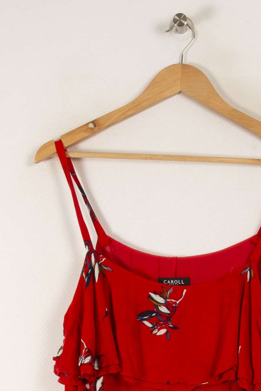 Robe rouge - Taille XL/42 de la marque Caroll | PARAD34756 - Vendu par Paradigme - Image 2