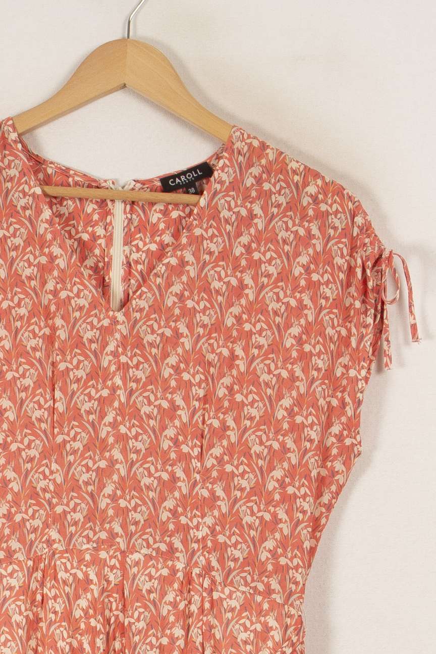 Robe Rose - Taille M/38 de la marque Caroll | PARAD34770 - Vendu par Paradigme - Image 2