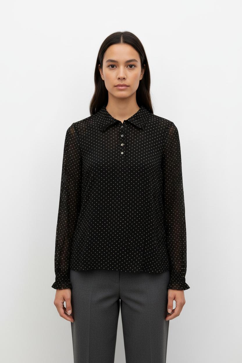 Top Noir - Taille Unique