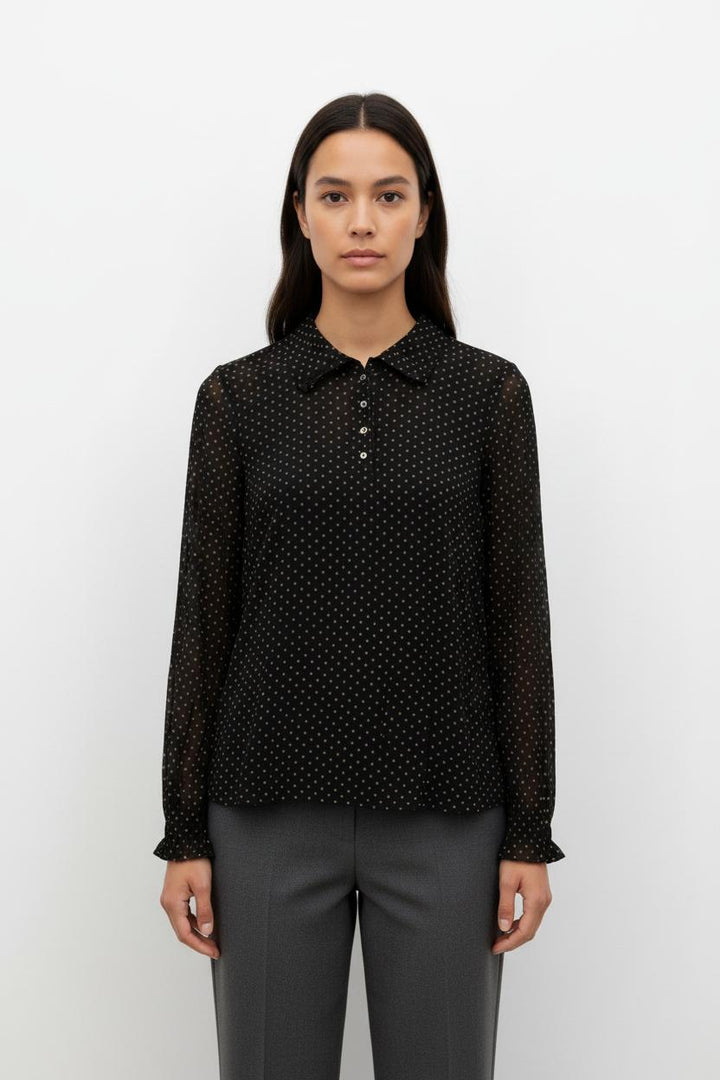 Top Noir - Taille Unique