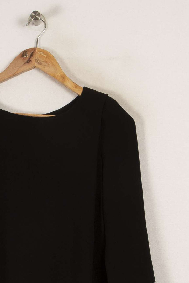 Robe noire - Taille S/36 de la marque The Kooples | PARAD34814 - Vendu par Paradigme - Image 2