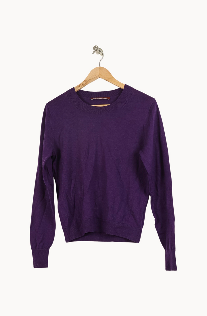 Pull Violet - Taille L/40 de la marque Comptoir des Cotonniers | PARAD34815 - Vendu par Paradigme - Image 2