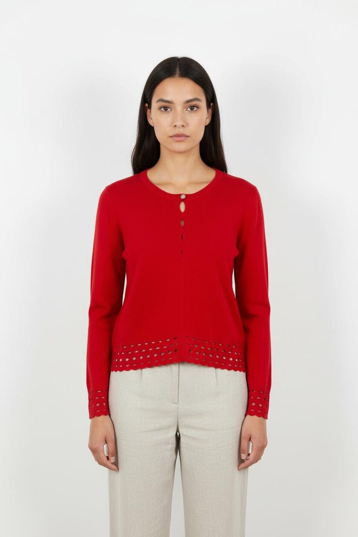 Pull Rouge - Taille M/38