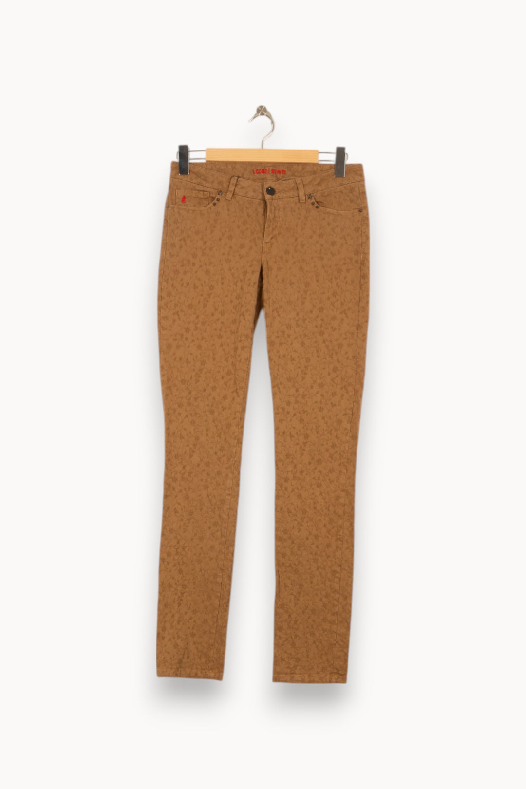 Jean Beige - Taille M/38 de la marque I.Code | PARAD34841 - Vendu par Paradigme - Image 2