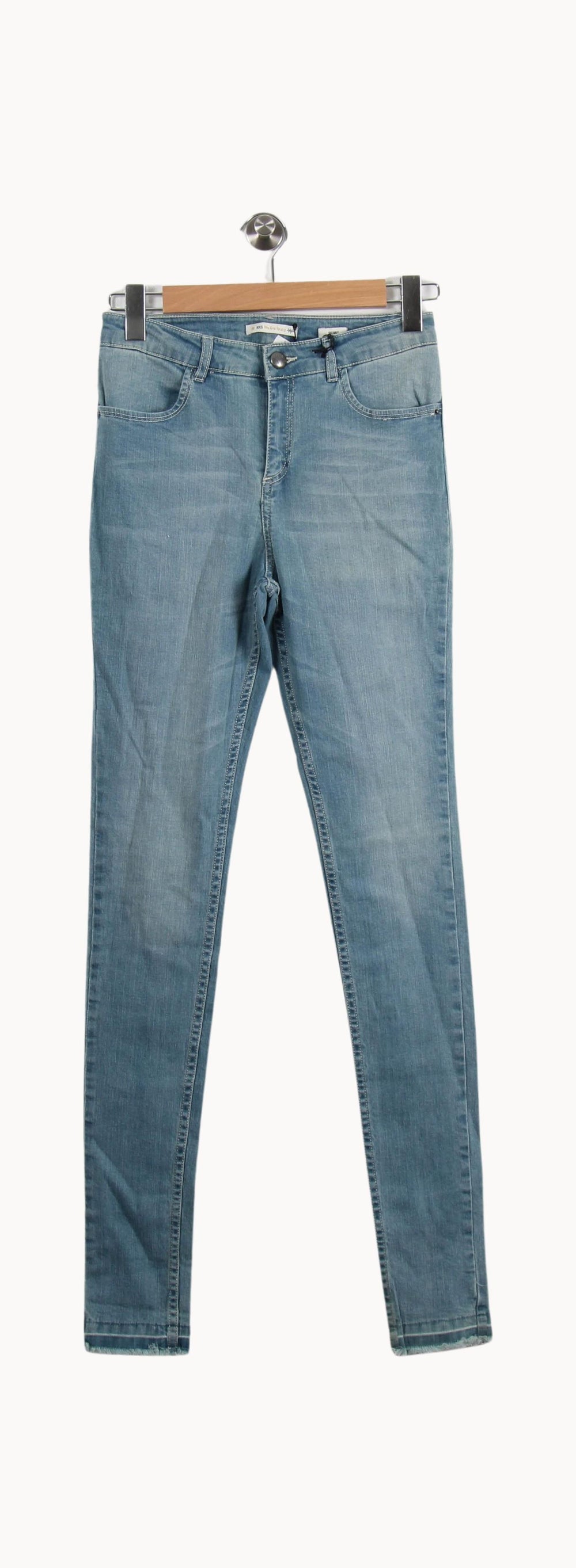 Jean Skinny Bleu - Taille M/38 de la marque IKKS | PARAD34843 - Vendu par Paradigme - Image 2