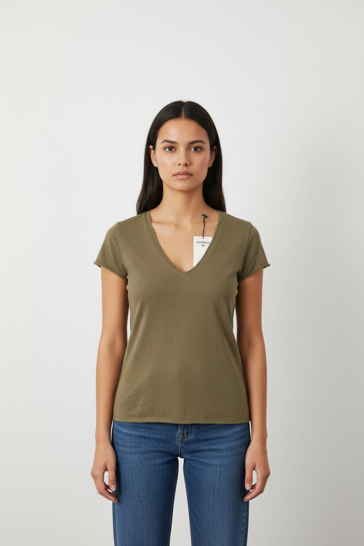 T-shirt vert - Taille S/36