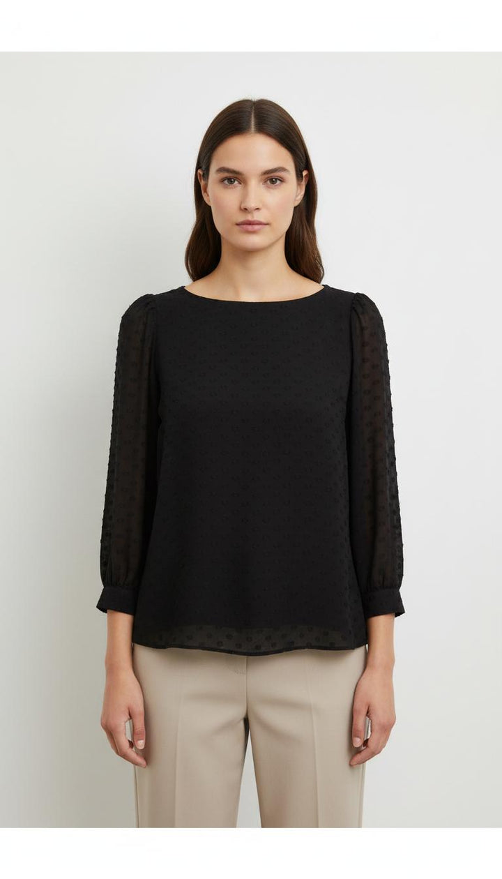 Blouse Noire - Taille L/40