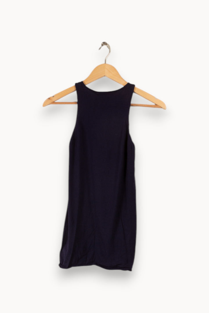 Top bleu foncé - Taille L/40 de la marque Sandro | PARAD34849 - Vendu par Paradigme - Image 3