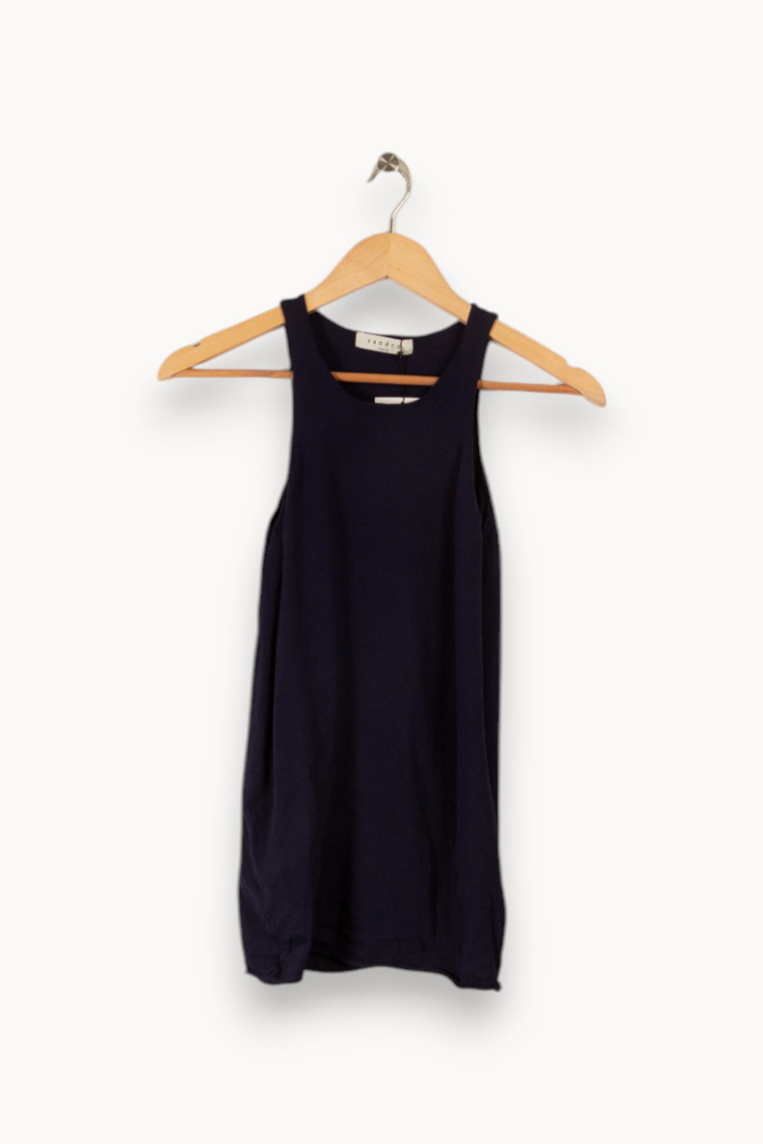 Top bleu foncé - Taille L/40 de la marque Sandro | PARAD34849 - Vendu par Paradigme - Image 1