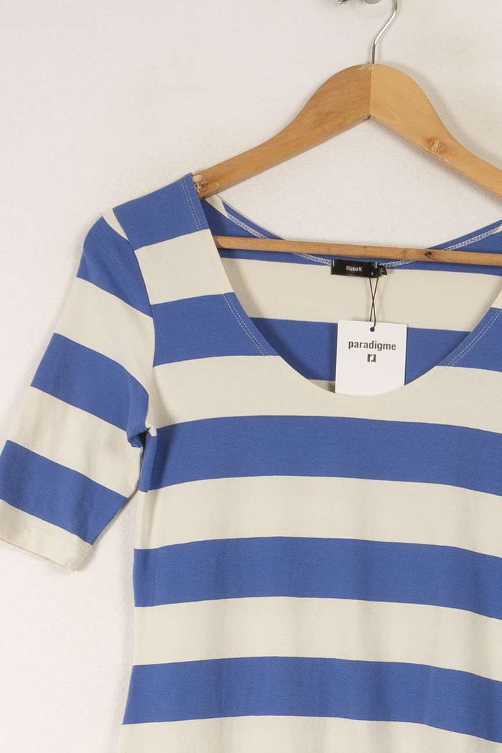 Robe rayée bleue et blanche - Taille XS/34 de la marque Filippa K | PARAD34851 - Vendu par Paradigme - Image 2
