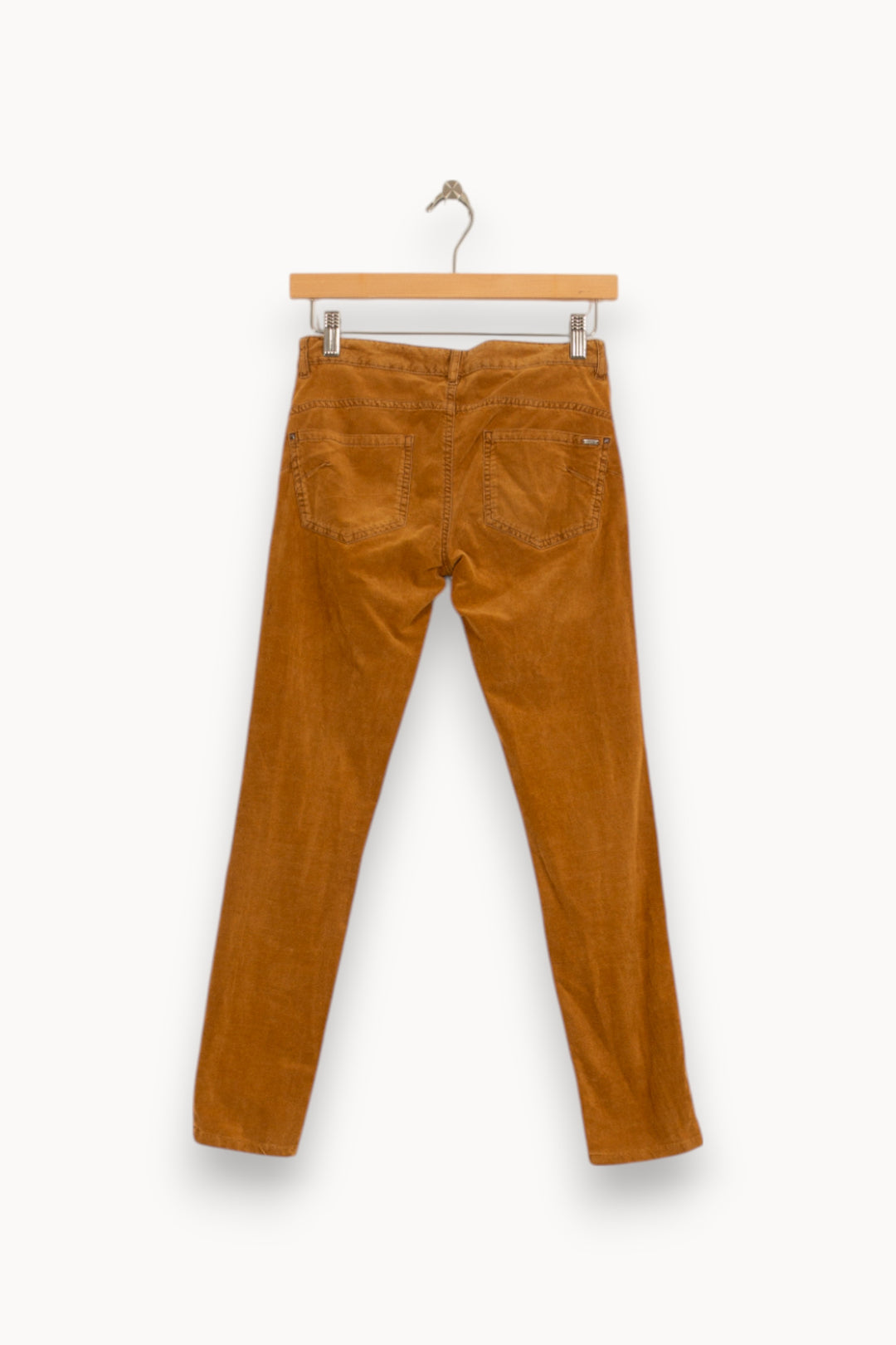 Jean Marron - Taille XS/34 de la marque I.Code | PARAD34863 - Vendu par Paradigme - Image 4