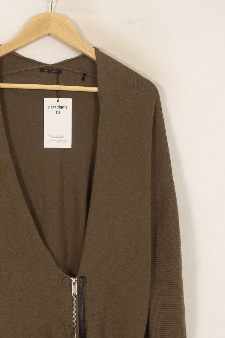 Cardigan Marron - Taille M/38 de la marque IKKS | PARAD34867 - Vendu par Paradigme - Image 3