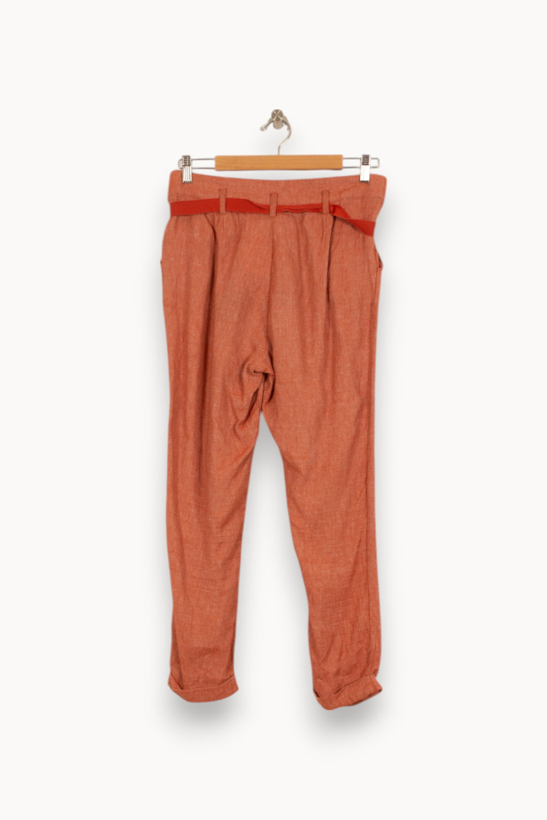 Pantalon Orange - Taille M/38 de la marque La Fée Maraboutée | PARAD34878 - Vendu par Paradigme - Image 4
