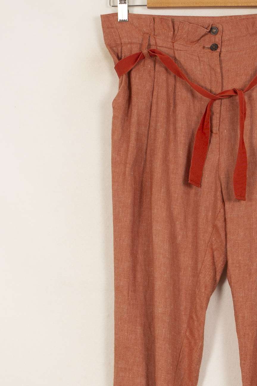 Pantalon Orange - Taille M/38 de la marque La Fée Maraboutée | PARAD34878 - Vendu par Paradigme - Image 3