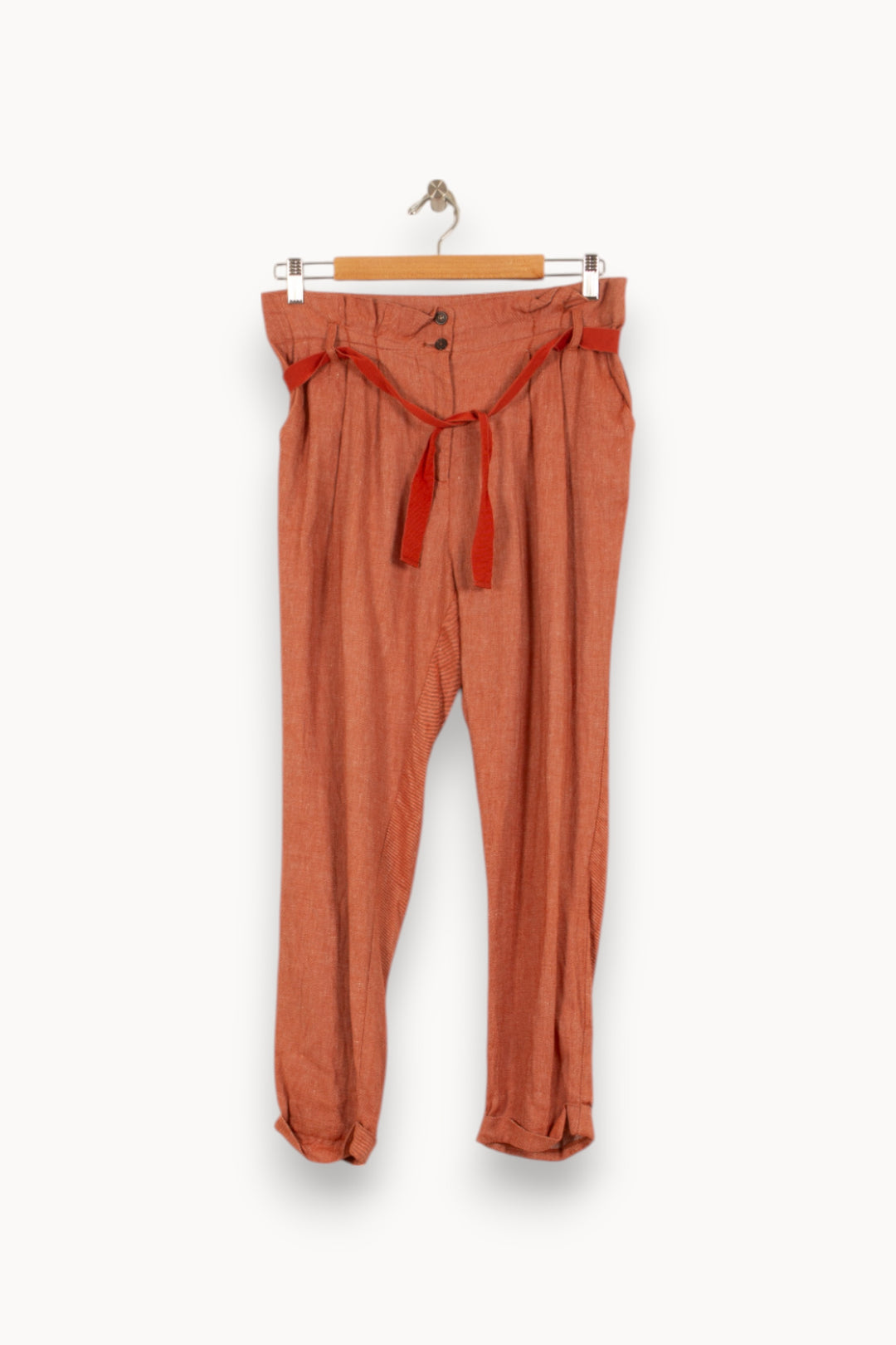 Pantalon Orange - Taille M/38 de la marque La Fée Maraboutée | PARAD34878 - Vendu par Paradigme - Image 2