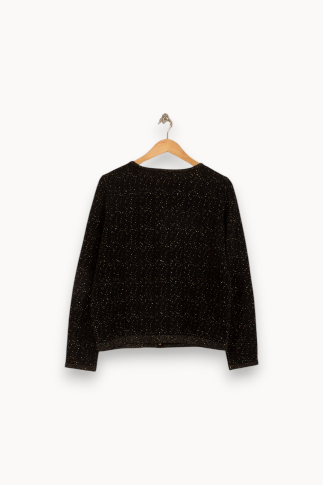 Cardigan Noir - Taille M/38 de la marque Des petits hauts | PARAD34895 - Vendu par Paradigme - Image 4