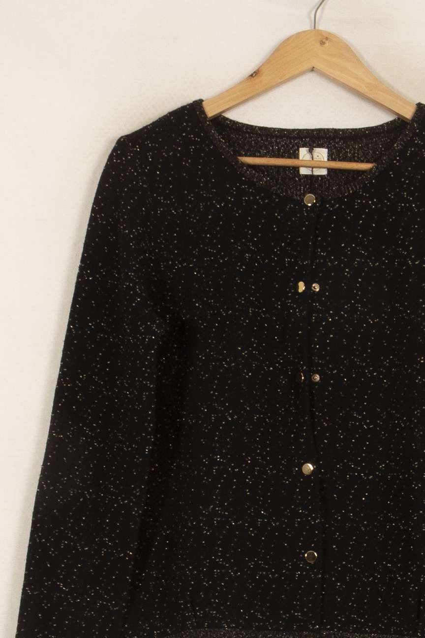 Cardigan Noir - Taille M/38 de la marque Des petits hauts | PARAD34895 - Vendu par Paradigme - Image 3