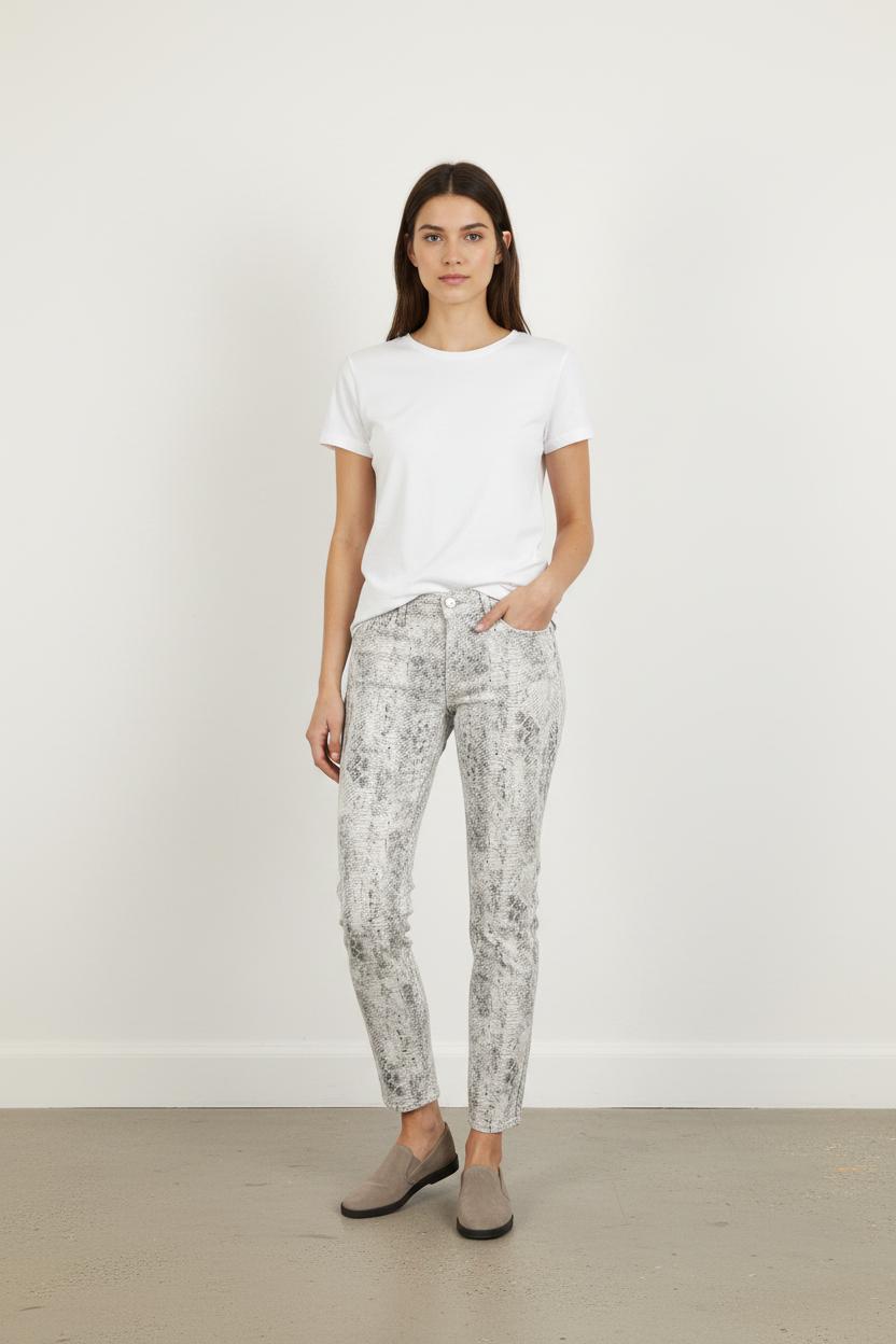 Jean Gris et Blanc - Taille XS/34