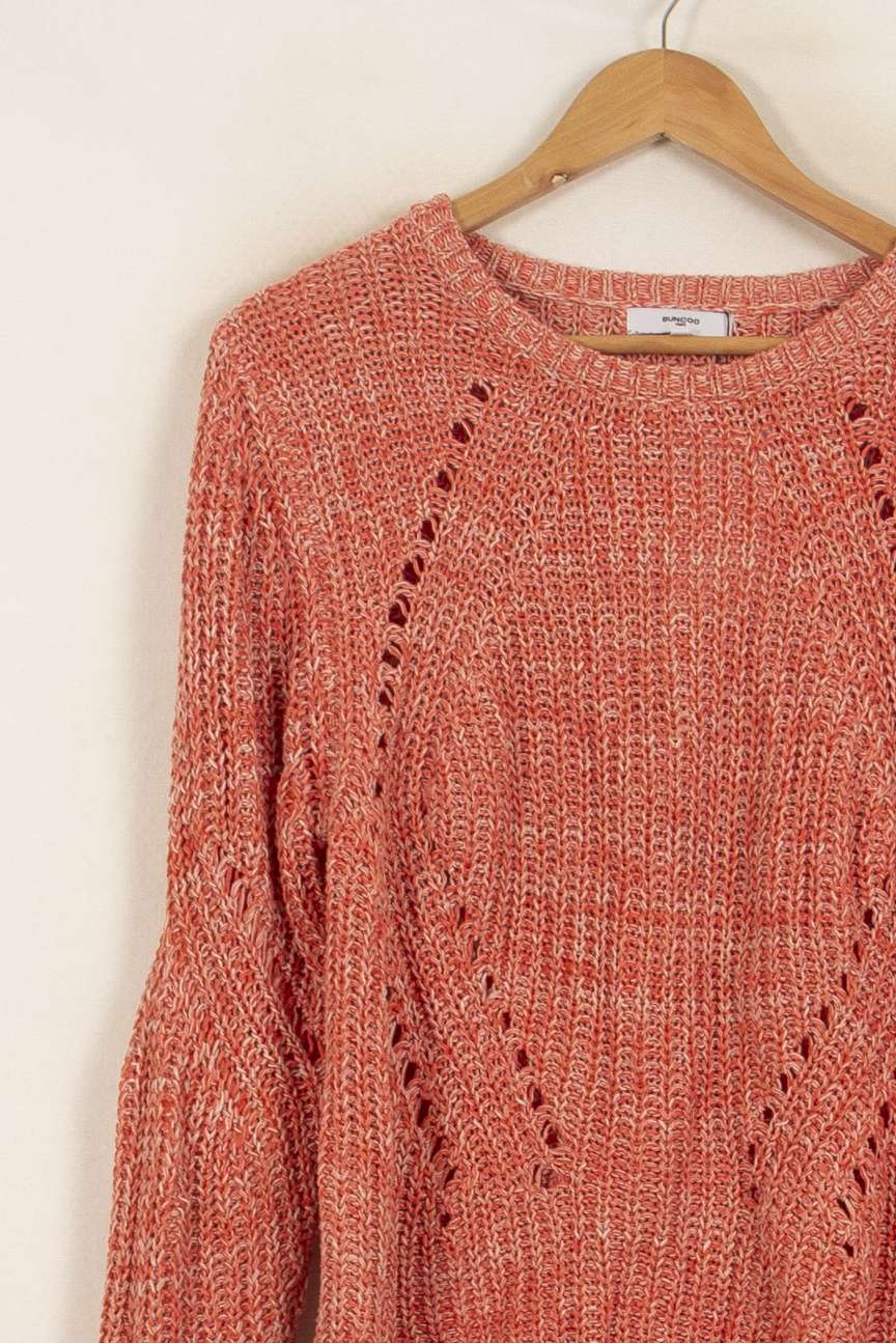 Pull Rouge - Taille M/38 de la marque Suncoo | PARAD34907 - Vendu par Paradigme - Image 3