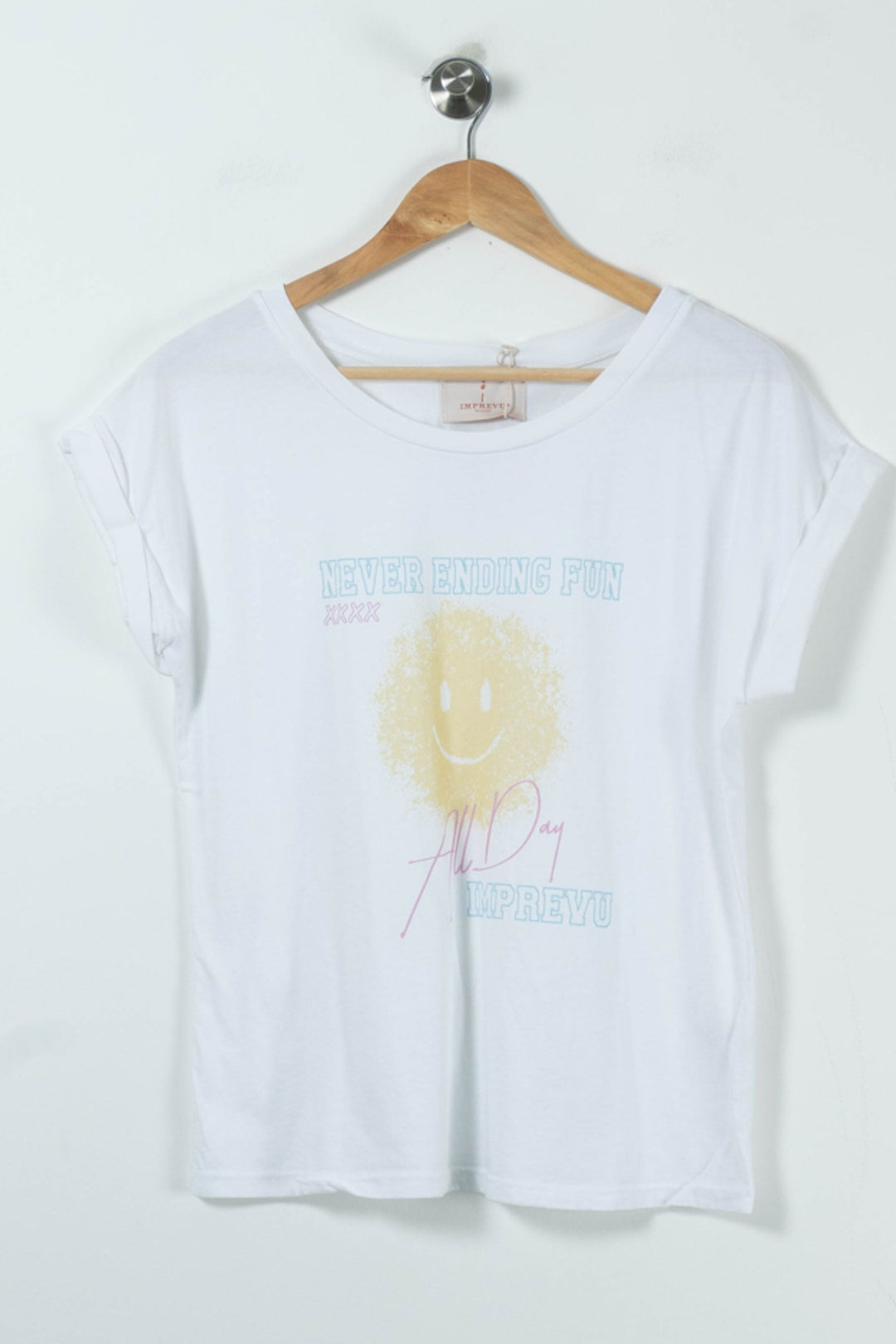 Tee-shirt Blanc - Taille M/38 de la marque Imprevu | PARAD34969 - Vendu par Paradigme - Image 2