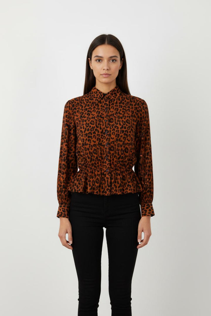 Chemise Marron - Taille M/38
