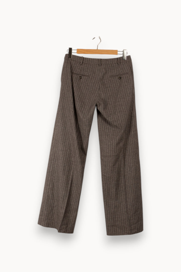 Pantalon gris - Taille L/40 de la marque Max Mara | PARAD35014 - Vendu par Paradigme - Image 3