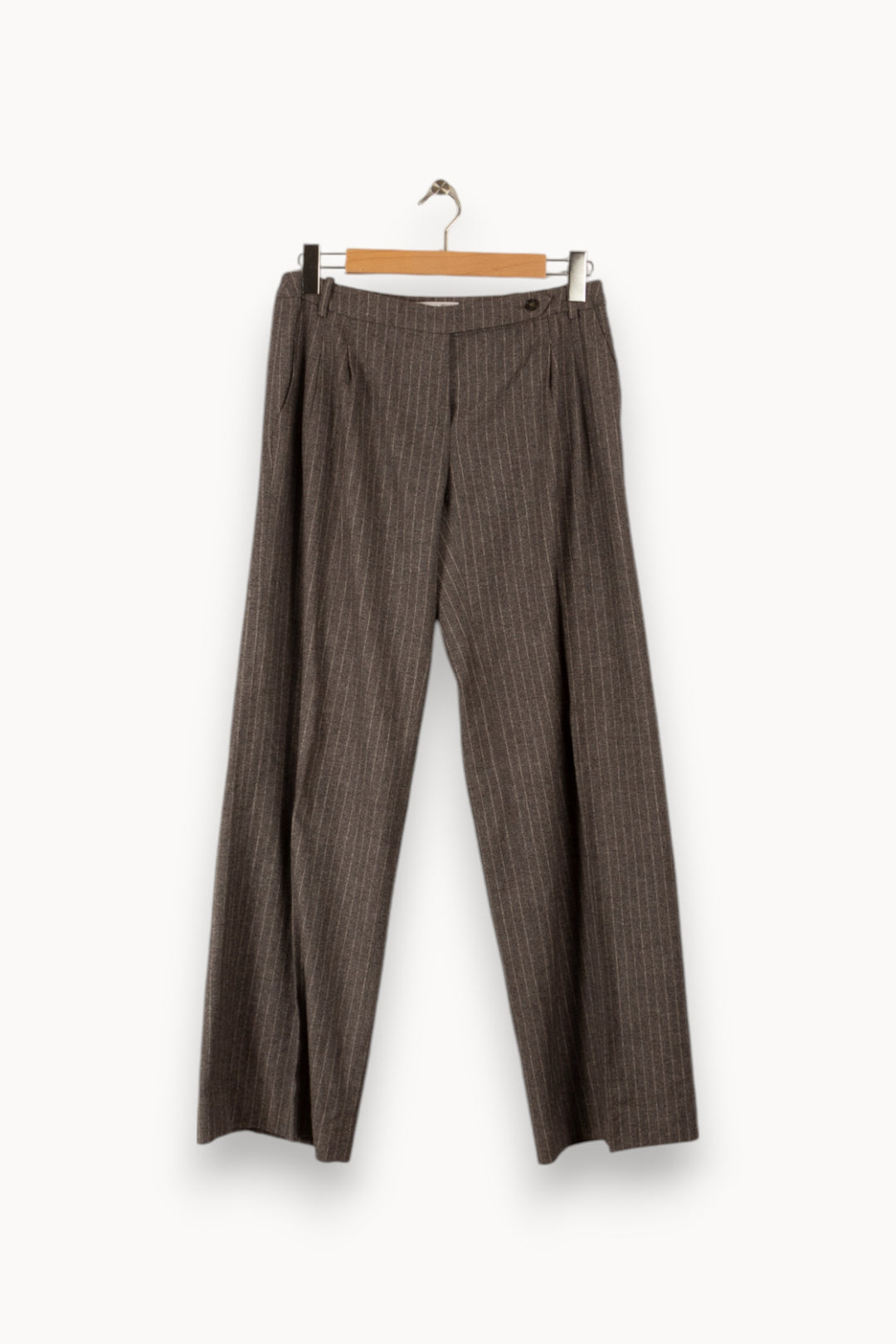 Pantalon gris - Taille L/40 de la marque Max Mara | PARAD35014 - Vendu par Paradigme - Image 1