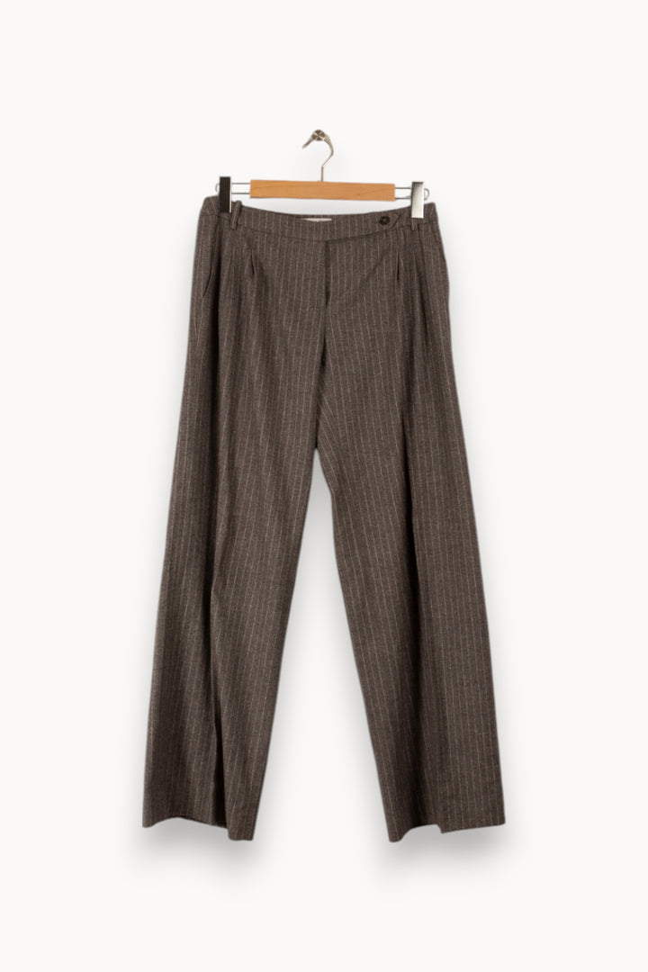 Pantalon gris - Taille L/40 de la marque Max Mara | PARAD35014 - Vendu par Paradigme - Image 1