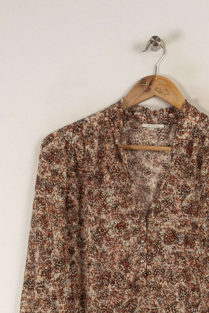 Blouse multicolore - Taille XL/42 de la marque IKKS | PARAD35023 - Vendu par Paradigme - Image 2