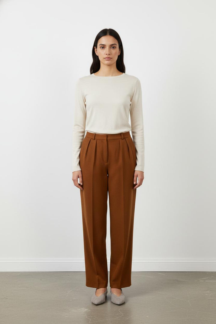 Pantalon Marron - Taille S/36