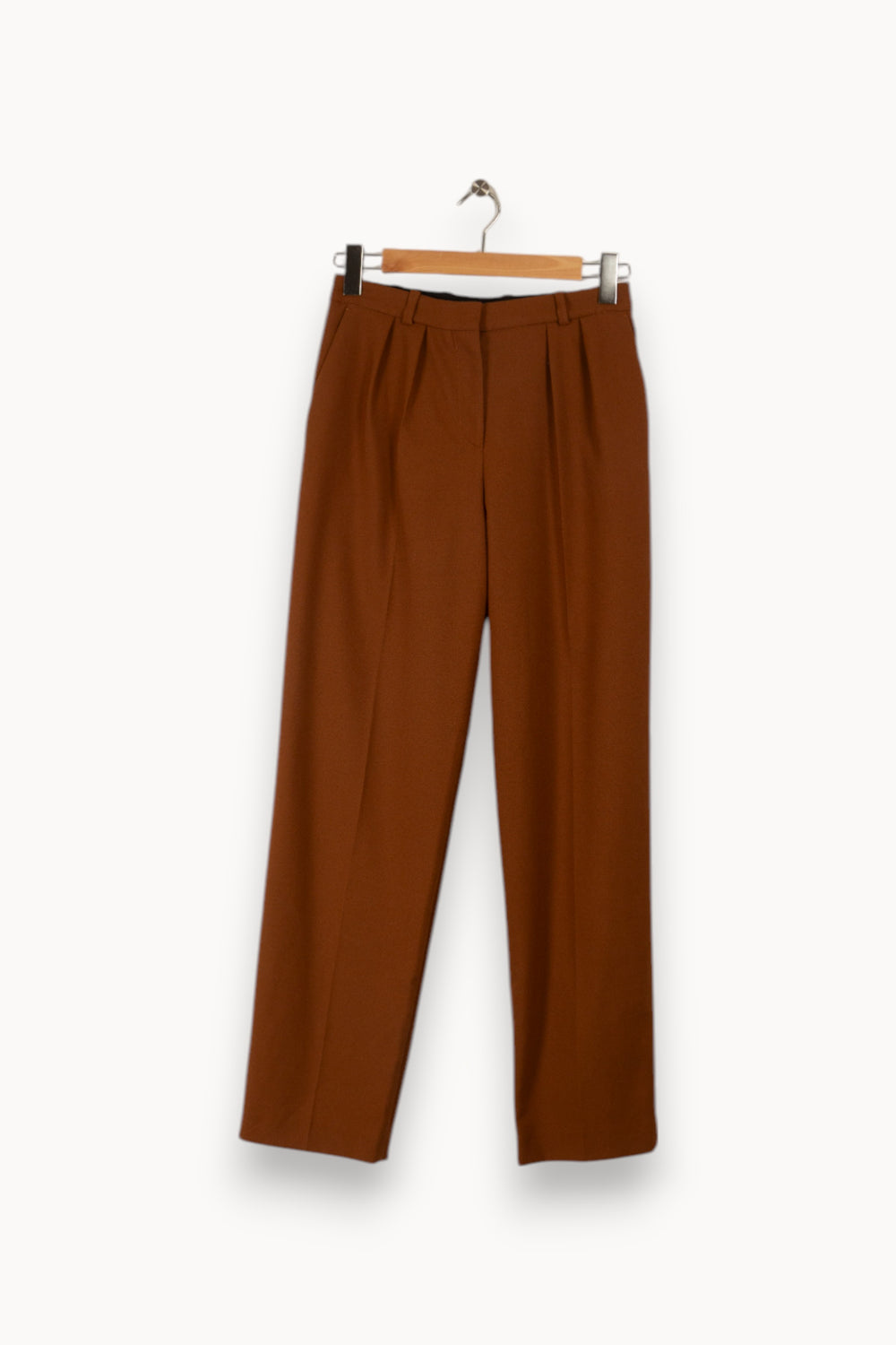 Pantalon Marron - Taille S/36 de la marque Claudie Pierlot | PARAD35030 - Vendu par Paradigme - Image 1