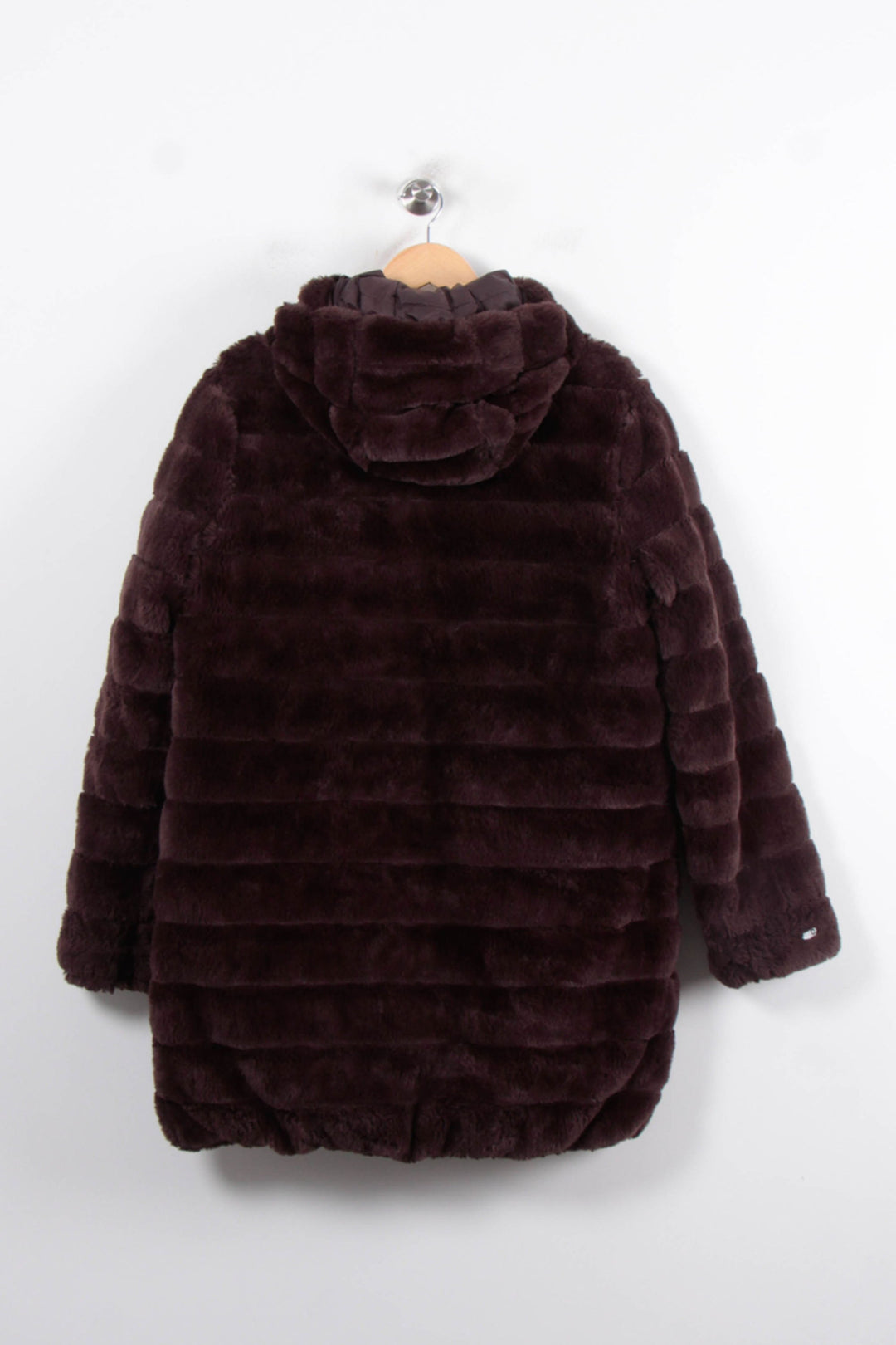 Manteau En Fausse Fourrure Marron - Taille L/40 de la marque La Fée Maraboutée | PARAD35038 - Vendu par Paradigme - Image 4
