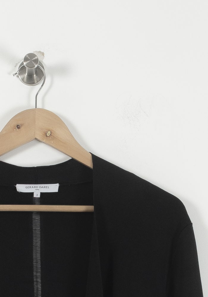 Blazer Noir - Taille XL/42 de la marque Gerard Darel | PARAD35044 - Vendu par Paradigme - Image 3
