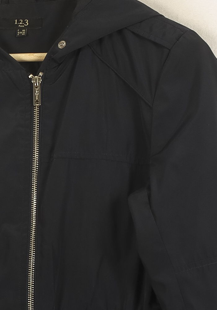 Parka Noire - Taille L/40 de la marque Maison 123 | PARAD35045 - Vendu par Paradigme - Image 3