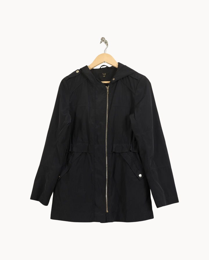 Parka Noire - Taille L/40 de la marque Maison 123 | PARAD35045 - Vendu par Paradigme - Image 2
