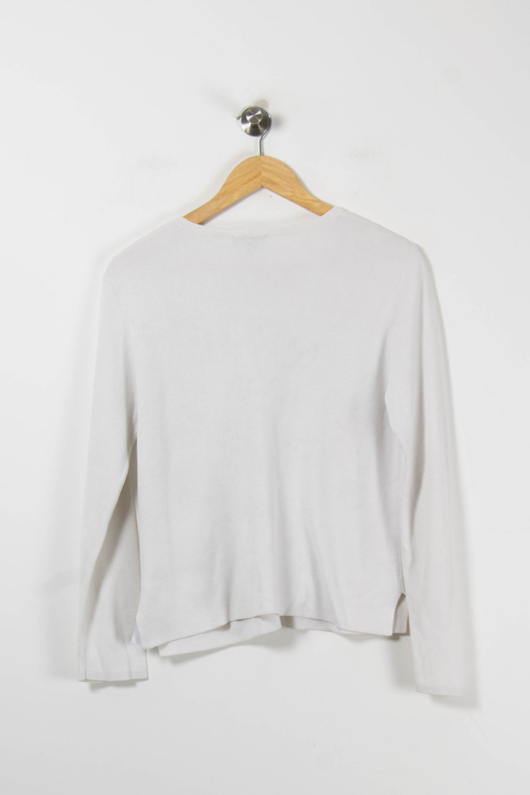 Cardigan Blanc - Taille L/40 de la marque Caroll | PARAD35046 - Vendu par Paradigme - Image 4
