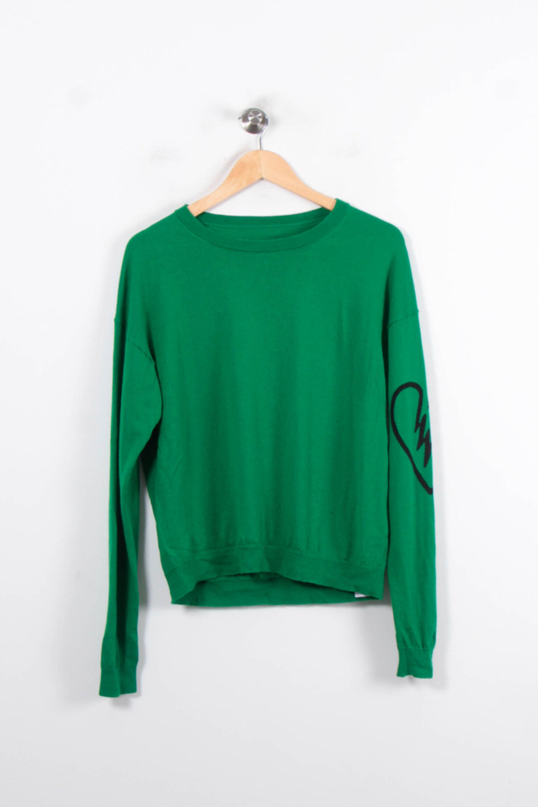 Sweat Vert - Taille L/40 de la marque Zadig&Voltaire | PARAD35049 - Vendu par Paradigme - Image 2